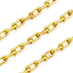 Introducing our HardWare U Shaped Designer Chain, a sleek and contemporary option for your jewelry designs. This chain features a unique U-shaped design that adds a modern touch to any piece. Elevate your permanent jewelry offerings with our Waterproof Gold Collection, meticulously crafted to meet the demands of permanent jewelry artisans. Featuring a stunning gold finish, each piece is designed to resist water and wear, ensuring it maintains its luster through continuous daily use. Hypoallergen Permanent Jewelry, Sell Gold, Gold Collection, Pitcairn Islands, Seychelles, Papua New Guinea, Mozambique, Bosnia And Herzegovina, Caribbean Netherlands