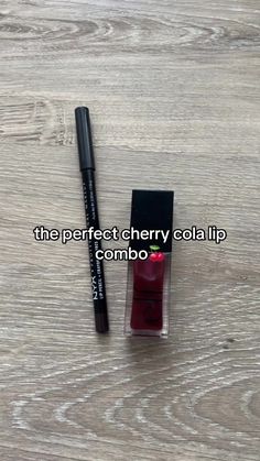 Make Your Day Red Lip Combo, Makeup Brushes Guide, Nyx Lipstick, Ethereal Makeup, Cherry Cola