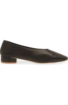 Jeffrey Campbell Trustee Pump (Women) | Nordstrom Low Block Heels, Women's Heels, Heels Pumps, Fabric Gift Bags, Nordstrom Store, Jeffrey Campbell, Black Fits, Leather Pumps, Womens Heels