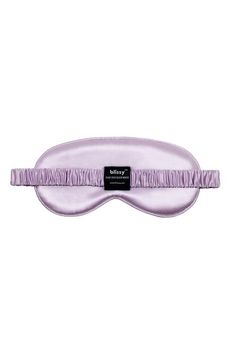 Find BLISSY Silk Sleep Mask on Editorialist. This silk sleep mask lets you fall into a blissful night's sleep, while helping to prevent wrinkles and creases where your skin is the most delicate. 100% mulberry silk Machine wash, tumble dry Imported Silk Sleep Mask, Prevent Wrinkles, Sleep Mask, Mulberry Silk, Your Skin, Wrinkles, Lavender, Sleep, Mask