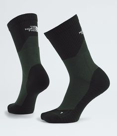 Designed for long days on the trail, the Hiking Crew Socks are made from a soft Merino wool blend. They feature both heel and toe cushioning, as well as a padded sole, for comfort and performance mile after mile. Shop All Hiking [North Face, Northface, thenorthface, the northface, TNF, tnf] The Trail, Crew Socks, North Face, Merino Wool, Wool Blend, The North Face, Hiking, Socks, Wool