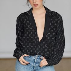 Click link to buy it: . ✔ Fast shipping. ✔ Limited design. " Your Wardrobe's Missing Piece "Our Women Casual Shirts are not just garments; they are the missing piece in your wardrobe puzzle. Elevate your style, embrace comfort, and exude confidence with every Custom Louis Vuitton, Tailored Shirts