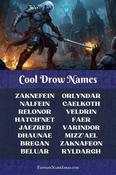 an advertisement for the upcoming game called cool draw names