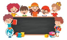 Pupils and teacher in classroom. School pedagogue teach lesson to pupil kids. Schools lessons at class cartoon vector illustration 23976551 Vector Art at Vecteezy Funny Children, Back To School Special, Colorful Notes, Name Board, Back To School Party, School Banner, Powerpoint Background Design