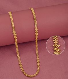 Material:- Brass, Gold Platted These Beautiful Gold Platted Necklace Best for gifting and personal use, You can gift your Girlfriend, Mother, Sister , Relatives , Neighbours etc. Combine it with Matching Dress and be the Limelight of every Occasion ( Diwali, Birthday, Anniversary, Christmas, Any Ritual Festival). Suitable for all Occasions. a)These are very skin Friendly. b)The plating is Non- Allergic and safe for all Environment. Gift for Her, Best Friend Gift, Gift Ideas, Valentines Day Gift, Golden Long Necklace, Laxmi Pendant Gold Temple Jewellery, Mop Chain Designs Gold, Beaded Saree, Long Chain Gold, Gift Ideas Valentines Day, Golden Chain Necklace, Minimalist Gold Necklace, Long Gold Necklace