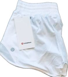 Lululemon Hotty Hot Shorts, Hot Short, Hotty Hot Shorts, Baby Animals Funny, Designer Shorts, Low Rise, Swift, White