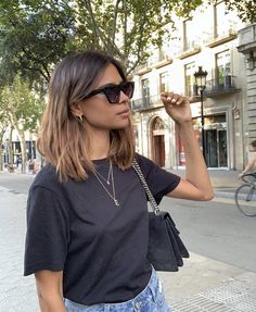 Trendy We Fryzurach, Brown Hair Balayage, Short Hair Balayage, Haircuts Straight Hair, Brown Blonde Hair, Short Hair Haircuts, Grunge Hair, Shoulder Length Hair, Ombre Hair