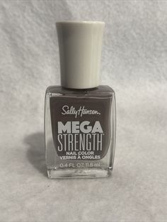 Sally Hansen Mega Strength Nail Polish, Here to Stay, 0.4 fl oz. Beauty Nail, Sally Hansen, Nail Colors, Manicure, Nail Polish, Nails