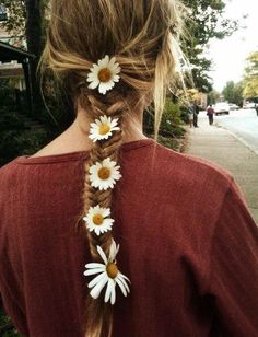 hippie Baby Lips, Fishtail Braid, Tumblr Photography, Fish Tail Braid, Flower Child, Hippie Style, Boho Hippie