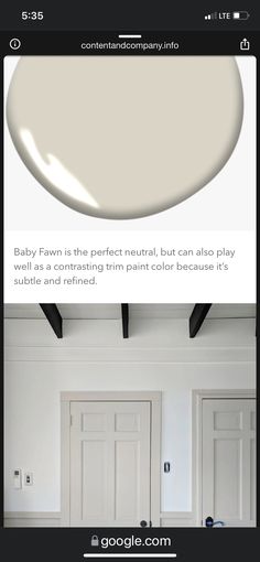 the white paint is being used to create an interesting effect on the ceiling in this room