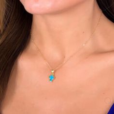 Turquoise Charm Necklace With Adjustable Chain, Turquoise Charm Necklace With Delicate Chain, Turquoise Cross Pendant Necklace For Gift, Minimalist Gold Turquoise Necklace, Minimalist Blue Turquoise Necklace, Turquoise Cross Pendant Necklace As Gift, Blue Cross Pendant Necklace For Gift, Minimalist Turquoise Pendant Necklace, Minimalist Cross Necklace For Jewelry Making