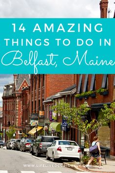 Things To Do In Belfast, Maine In The Fall, Belfast Maine, Maine Lighthouses, Maine Living