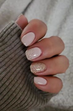 Glitter Gradient Nails, New Years Eve Nails, Valentine Nails, Cute Gel Nails, Sparkle Nails, Festival Nails, Dipped Nails, Make Up Nails