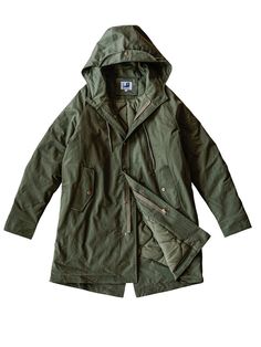 Conquer the cold with M51Fishtail Parka, a perfect blend of style and functionality. Crafted from heavyweight cotton, this parka boasts a polyester liner for added warmth, ensuring you stay comfortable in chilly weather. FEATURES 97% Cotton, 3% spandex Polyester liner Zip Closure 2 Pockets Drawstring Hood Drawstring Waist SIZING & FIT Please carefully read the size info before purchase! Different products have different size info.Please use this info as a general guide as measurements are approx Khaki Parka With Detachable Hood For Cold Weather, Casual Waterproof Parka For Cold Weather, Cotton Parka With Detachable Hood For Fall, Cotton Outerwear With Adjustable Hood For Cold Weather, Khaki Parka With Fleece Lining For Outdoor Activities, Khaki Parka With Detachable Hood For Streetwear, Cotton Parka With Adjustable Hood For Cold Weather, Urban Cotton Outerwear For Cold Weather, Khaki Cotton Parka For Fall