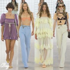 Chloe Ss25, Summer 2025, Boho Summer, Chic Fashion, Fashion Inspiration, Spring Fashion, Chic Style, Chloe, Spring Summer