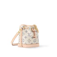 LOUIS VUITTON® - Nano Noé - Multicolore Blanc Lv Bags Louis Vuitton Handbags, Louis Vuitton Sac, Louis Vuitton Gifts, Fall Winter Essentials, White Louis Vuitton, Bags Louis Vuitton, Trunk Bag, Lv Bags, Luxury Purses