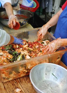 Small Batch Kimchi, Kimchi Ingredients, Kimchee Recipe, Bestie Recipes, Kimchi Recipes, Fermented Recipes, Fermented Vegetables Recipes, Make Kimchi, Fermented Kimchi