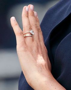 a close up of a person's hand with a ring on it