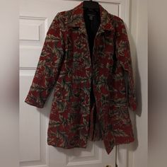 Beautiful Tapestry Jacket Tapestry Coat, Beautiful Tapestry, Tapestry Jacket, Female Portrait, Jackets & Coats, Jackets For Women, Tapestry, Red, Women Shopping