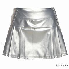 Lasaky - High-waisted, body-hugging, and fashionable solid color pleated skirt Street Y2k, Double Belt, High Waisted Pleated Skirt, Skirt Y2k, Skirts Midi High Waisted, Vintage Punk, Costume Intero, Estilo Punk, Style Punk