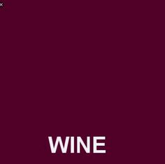 the word wine is written in white on a dark purple background