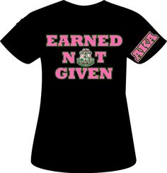 a black t - shirt with the words earn, earn and earn printed on it