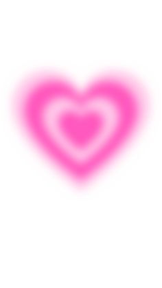 a pink heart on a white background