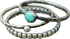 Handmade Turquoise Stackable Rings In Sterling Silver, Elegant Sterling Silver Stackable Turquoise Ring, Tiny Silver Stackable Sterling Silver Rings, Tiny White Sterling Silver Stackable Rings, Turquoise Nickel-free Stackable Rings As Gift, Cobblestone Path, The One Ring, Ring Guard, Cute Country Outfits