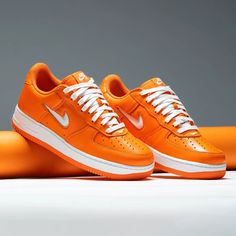 Brand New Nike Men's Air Force 1 Low Retro Jewel Will Ship Fast Color: Orange Style Number: Fj1044-800condition: Brand New With Box Product Details: Reminiscent Of A Delicious Orange Creamsicle, Nike's Latest Air Force 1 Comes Dressed In Buttery, Bi-Chromatic Scheme On The Silhouette's Original 1982 Tooling That Features A Safety Orange Upper Composed Of Premium Leather That's Offset By An Icy White Midsole And Jewel. *Swoosh. *Leather Upper Padded/Low-Cut Collar *Perforated Toe Box *Nike Air Cu Sporty Nike Air Force 1 Leather Sneakers, Sporty Leather Nike Air Force 1 With Laces, Sporty Leather Nike Air Force 1, Nike Air Force 1 Leather With Laces, Mens Orange Outfit, Modern Nike Air Force 1 Leather Lace-up, Nike Air Force 1 Leather Sports Sneakers, Nike Air Force 1 Fade-resistant Lace-up Shoes, Nike Leather Fade-resistant Sneakers