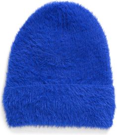 NATASHA Basic Knit Beanie | Nordstromrack Trendy Acrylic Beanie For Winter, Trendy Warm Acrylic Beanie, Acrylic Beanie For Cold Weather, Blue Wool Beanie, One Size Soft Knit Acrylic Beanie, Weather Wear, Knit Beanie, Your Head, Cold Weather