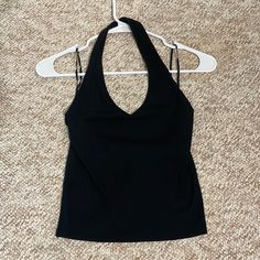 American Eagle/ Never Worn Chic Black Tops For Streetwear, Black Halter Top, Black Halter, Tops Black, Halter Top, American Eagle Outfitters, American Eagle, Wish List, Womens Tops