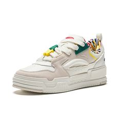 ANTA Skateboarding Series Sneakers'White Beige' 912358004-1 - KICKS CREW Limited Edition Sneakers, Apparel Shop, Sports Sneakers, Sport Sneakers, White Beige, Skateboarding, Sneakers White, Skateboard, Limited Edition