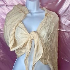 Originally From Lauras Boutique New Never Worn Spring Beachwear Wrap Top, Spring Beach Wrap Top, Beige Wrap Top For Day Out, Beige Wrap Top For Spring, Cream Wrap Top For Spring, Spring Cream Wrap Top, Fashion Sites, Tops Long Sleeve, Boutique Tops