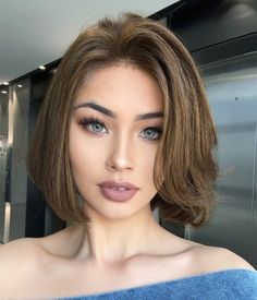 Willow | Medium Brown Bob Remy Human Hair Lace Front Wig| Low Density | Petite Size Lob Bob, Brown Bob, Best Human Hair Wigs, Short Hair Bun, Natural Hair Wigs, Ponytail Wig, Alternative Hair, Lace Hair, Front Lace Wigs Human Hair