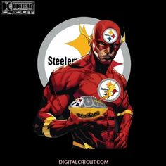 the flash is holding a football in his hand