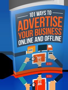 a book with the title 101 ways to advertise your business online and offline