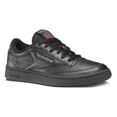 Shop for Club C 85 Archive - Black at reebok.co.uk! See all the styles and colours of Club C 85 Archive - Black at the official Reebok UK online store. Mens Club, Looking Good, Dc Sneaker, Polished Look, Low Cut, Puma Sneaker, Going Out