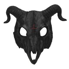 PRICES MAY VARY. Novelty Goat Monster Mask. One size fits most men women. Package Include: 1pcs mask Material: High Quality Polyfoam. Comfortable and breathable. Great visibility, easy to breath through. You can see through the eye hole. This will add more joyful and active atmosphere to you. Our masks are designed to be breathable, giving you maximum comfort for hours. Perfect for Halloween, Costume Parties, Carnival, Photography, haunted house, craft decoration, theme party, theater, etc. Nove Goat Head Mask, Goat Skull Mask, Skeleton Masks, Goat Monster, Opera Stage, Sheep Mask, Goat Mask, Carnival Photography, Scary Halloween Masks