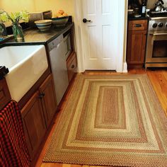 Harvest Brown Jute Oval Rectangular Braided Rugs - Braided-Rugs.com Oval Braided Rugs, Braided Rug, Hard Floor, Rug Shapes, Table Accessories, Natural Style, Mild Soap, Red And Black, Natural Fibers