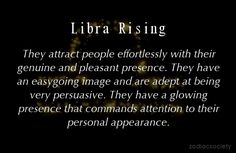 an image with the words libra rising on it