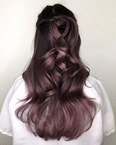 Dusty Lavender, Lilac Hair, How To Lighten Hair, Hair Shades, Hair Colours, Ombre Hair Color, Gold Hair, Cool Hair Color, Grunge Hair