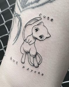 Anime Linework Tattoo, Matching Pokemon Tattoos, Simple Pokemon Tattoo, Gengar Tattoo, Aurorus Pokemon, Disney Stitch Tattoo, Camera Tattoo Design, Evolution Tattoo