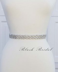 18" Rhinestone Belt, Bridal Belt, Wedding Belt, Crystal Bridal Belt, Wedding Dress Belt, Bridal Sas Silver Fitted Bridal Belt, Fitted Silver Bridal Belt For Bride, Silver Rhinestone Bridal Belt For Prom, Silver Fitted Bridal Belt For Bridesmaid, Fitted Silver Bridal Belt For Bridesmaid, Fitted Rhinestone Bridal Belt For Wedding, Diamond Wedding Dress, Wedding Dress Belt, Rhinestone Belt