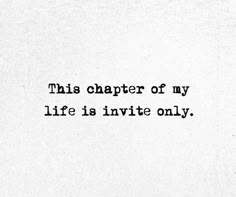 an old black and white typewriter with the words, this charter of my life is in