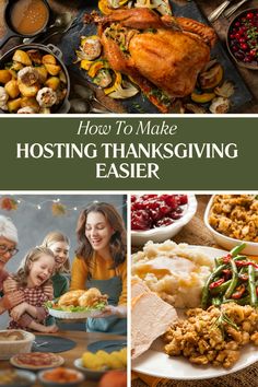 how to make hosting thanksgiving easier