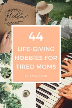 44 Life-Giving Hobbies for Moms Finding Hobbies Ideas, Hobby’s For Moms, Crafts And Hobbies For Adults, Learning New Hobbies, Sahm Hobbies Ideas, Fun Easy Hobbies, Hobbies For Busy Working Moms, Mom Hobbies Ideas, Hobbies For Adult Women