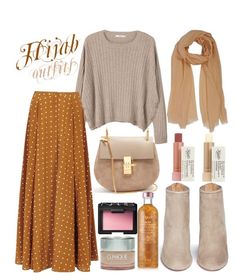 Beige Inspiration, Dresses Casual Modest, Outfits Beige, Hijabista Fashion, Tokyo Street Fashion, Hijab Outfits, Hijabi Outfits Casual, Muslim Fashion Outfits