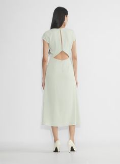 ALLROUND DRESS | Aritzia Spring A-line Dress With Cutout Back, Maxi Length Dress With Cutout Back For Evening, Evening Maxi Dress With Cutout Back, Elegant Maxi Length Dress With Cutout Back For Evening, Formal Spring Maxi Dress With Cowl Back, Elegant Maxi Dress With Cutout Back For Evening, Formal Cowl Back Maxi Dress For Spring, Formal Spring Backless Dress With Ruched Back, Spring Formal Backless Dress With Ruched Back