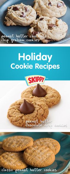 holiday cookie recipes that are easy to make and delicious for the whole family, including cookies