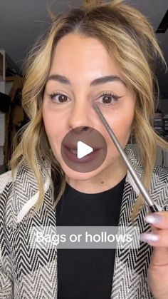 Erica Taylor on Instagram: "#eyebags #puffyeyes #over40 #concealer #undereyebags #concealertutorial #matureskinmakeup #undereyecircles #undereyecorrector products used @kosas revealer concealer @jonesroadbeauty shade 1 @charlottetilbury orange tan corrector" Bobbi Brown Under Eye Corrector, Eyebags Makeup, Kosas Revealer Concealer, Orange Concealer, Erica Taylor, Target Makeup, Under Eye Makeup, Correcting Concealer, Hand Exercises